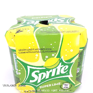 YOYO.casa 大柔屋 - SPRITE Lemon Lime Flavoured Soda,330ml*4 