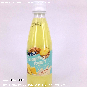 YOYO.casa 大柔屋 - Sparkling Pineapple Yogurt Flavoured Drink,350ml 