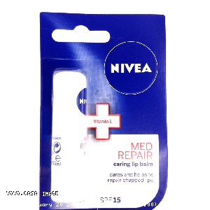 YOYO.casa 大柔屋 - Nivea Med Repair Caring Lip Balm,5.5ml 