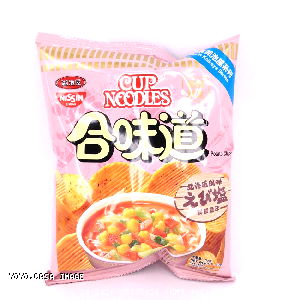 YOYO.casa 大柔屋 - Cup Noodles Chips Salted Shrimp Flavour,50g 