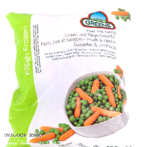 YOYO.casa 大柔屋 - Peas And Carrots Green,450g 