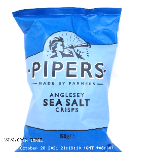 YOYO.casa 大柔屋 - Pipers Anglesey Sea Salt Crisps,150g 