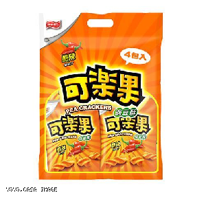 YOYO.casa 大柔屋 - Pea Crackers Spicy,72g*4 