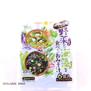 YOYO.casa 大柔屋 - Hikari Miso蔬菜海帶味噌即食湯包,125g 