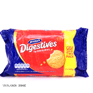 YOYO.casa 大柔屋 - Mcvities Digestives The Original Flavour,2*360g 