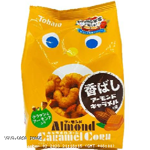 YOYO.casa 大柔屋 - Tohato Caramel Corn Almond Flavour,60g 