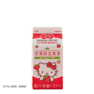YOYO.casa 大柔屋 - Hello Kitty草莓綜合果茶,400ml 