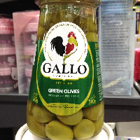 YOYO.casa 大柔屋 - 葡國GALLO GREEN OLIVES-UNPITTED有核青水欖, 