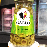 YOYO.casa 大柔屋 - 葡國GALLO SLICES Green OLIVES-UNPITTED青橄欖片, 