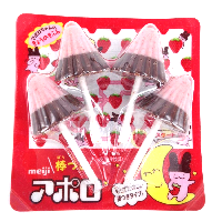 YOYO.casa 大柔屋 - 明治 阿波羅草苺朱古力棒 ,26g 