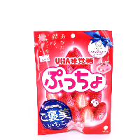 YOYO.casa 大柔屋 - UHA 味覺糖 草莓味果汁夾心軟糖,78g 