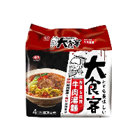 YOYO.casa 大柔屋 - 味王大食客酸菜麻辣牛肉湯麵(袋裝),120g 