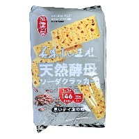 YOYO.casa 大柔屋 - Natural Yeast Soda Cracker(Rye Flavour),3枚*18袋 