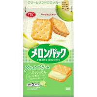 YOYO.casa 大柔屋 - YBC Melon Cream Sandwich Cracker,156g 