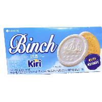 YOYO.casa 大柔屋 - Lotte Binch Kiri Biscuit Cream Cheese Flavour,102g 