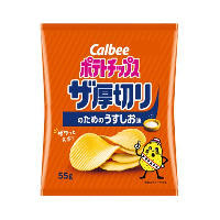 YOYO.casa 大柔屋 - Calbee Potato Chips Lightly Salted,55g 