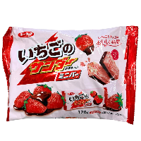 YOYO.casa 大柔屋 - Touraku Black Thunder Mini Bar Strawberry Flavour,128g 