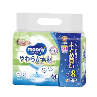 YOYO.casa 大柔屋 - Moony wipes 76 pieces,76枚 