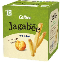 YOYO.casa 大柔屋 - Calbee Jagabee Salty Potato Sticks,15g*5袋入 