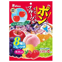 YOYO.casa 大柔屋 - Lion Vitamin C Fruit Candy,111g 